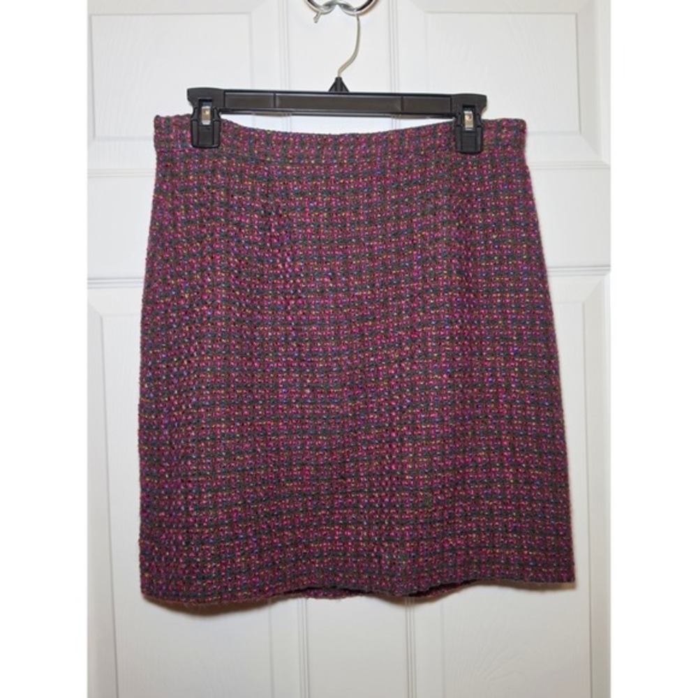 Vintage Country Suburbans Boucle Tweed Mini Skirt USA Made Circa‎ 1979-1982